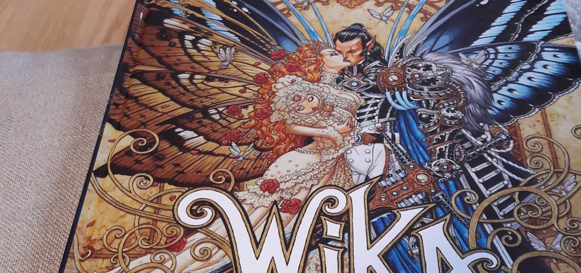 Cover von Wika 1 zeigt sich küssendes Elfenpaar mit Baby Wika