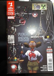 Moon Girl auf Comiccover Marvel Now!