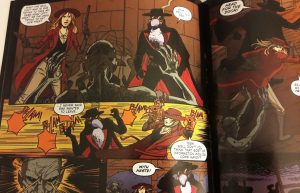 Blick auf die Innenseiten des Comics Doctor Crowe 1