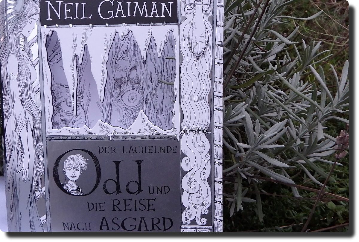 Der lächelnde Odd und die Reise nach Asgard von Neil Gaiman, illustriert von Chris Riddell