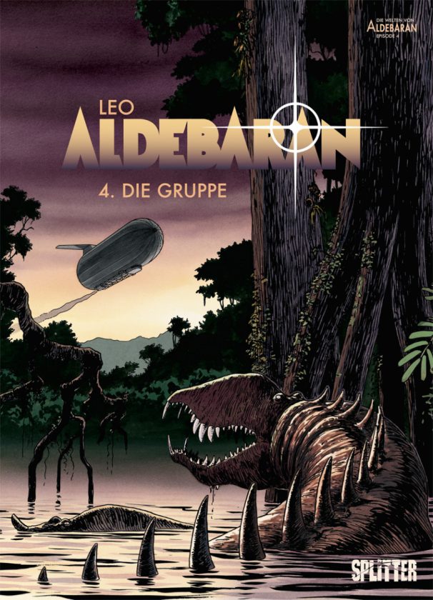 Comiccover von Aldebaran 4 zeigt einen fremden Planeten