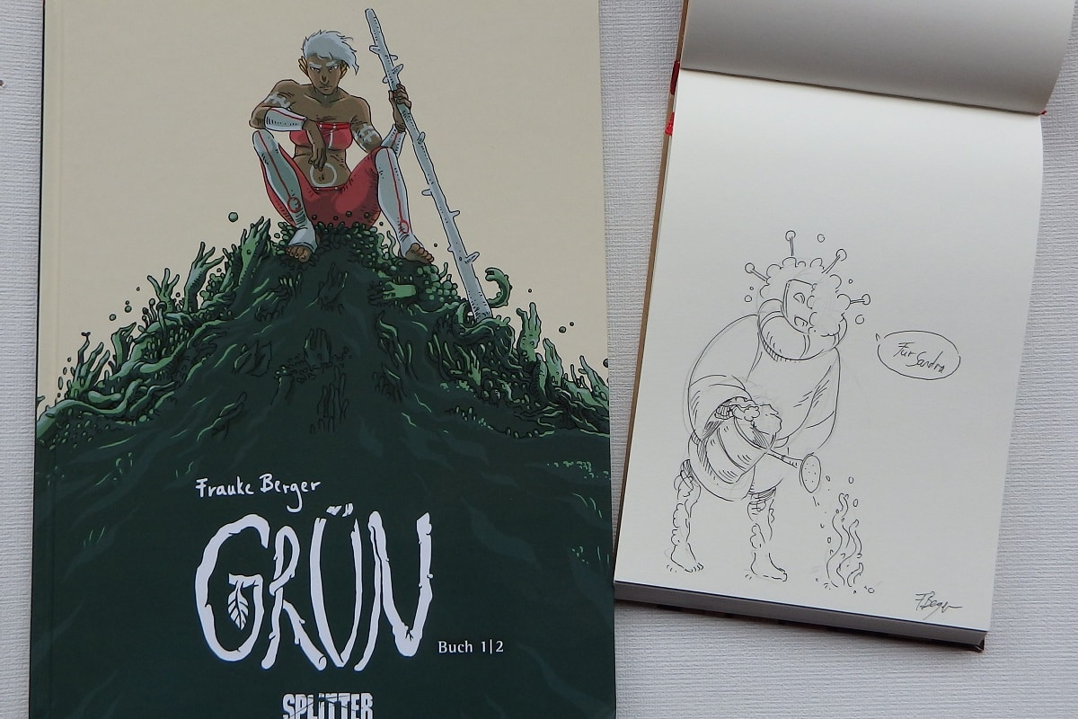 Prallgefüllte Welt. Grün Band 1 von Frauke Berger. =Rezension=