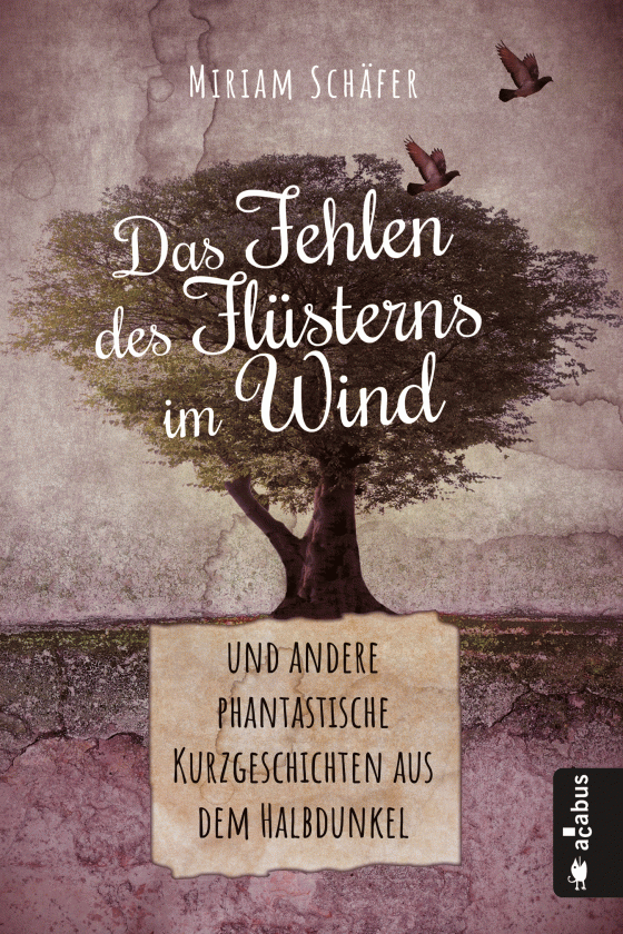 Das Fehlen des Flüsterns im Wind Cover zeigt einen Baum in lilabraunen Farben