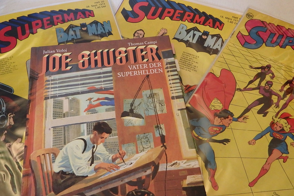 Joe Shuster. Vater der Superhelden von Voloj/Campi =Rezension=