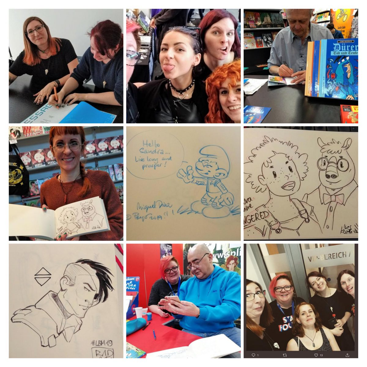 Das war meine Leipziger Buchmesse 2019. Teil II. Sketchbookfutter