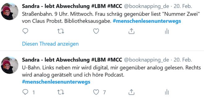 Twitter Screenshot #menschenlesenunterwegs