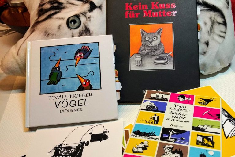 Die Vielfalt des Tomi Ungerer: Bücherbilder, Kein Kuss für Mutter + Vögel