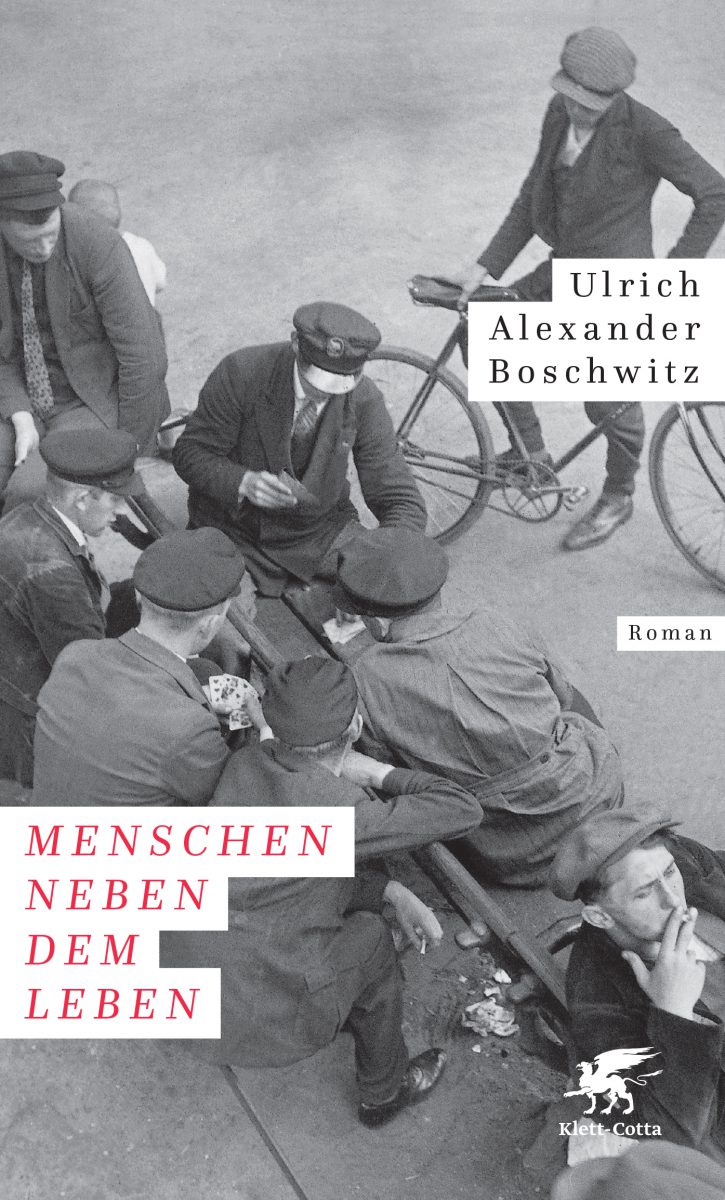 Cover des Buches zeigt Menschen auf der Straße in schwarz-weiß