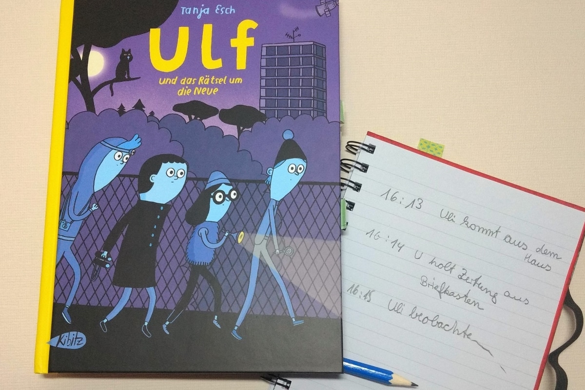Ulf und das Rätsel um die Neue von Tanja Esch [Graphic Novel für Kinder