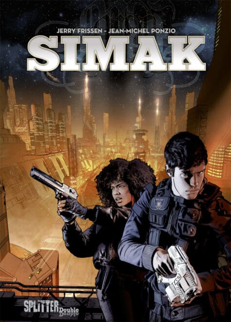 SIMAK Splitter Verlag Cover des Comics
