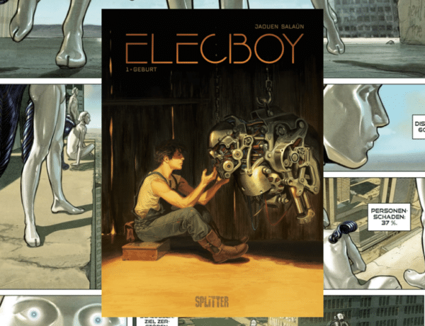 Comiccover auf Leseprobe der ersten Seite