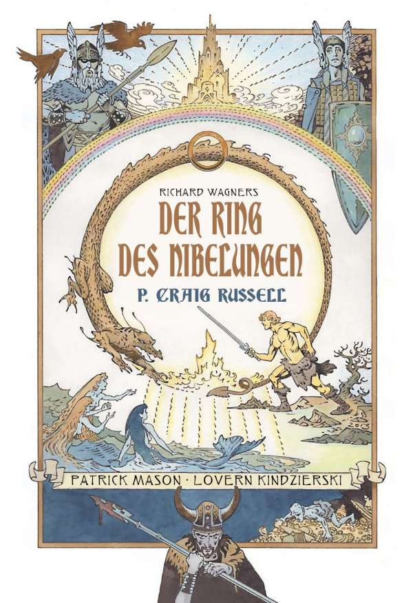 Graphic Novel Cover Der Ring des Nibelungen