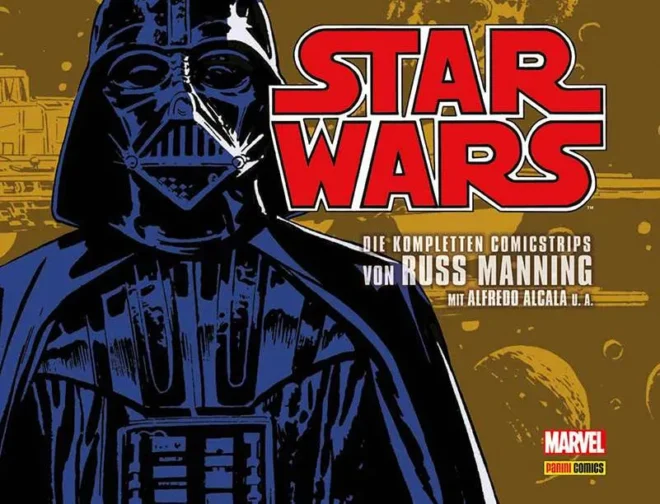 STar Wars die kompletten ComicstripsCover zeigt Darth Vader