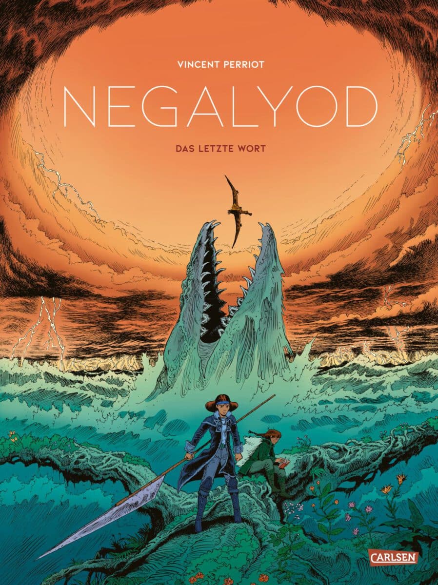 Negalyod 2: Das letzte Wort
Cover in grün-orange