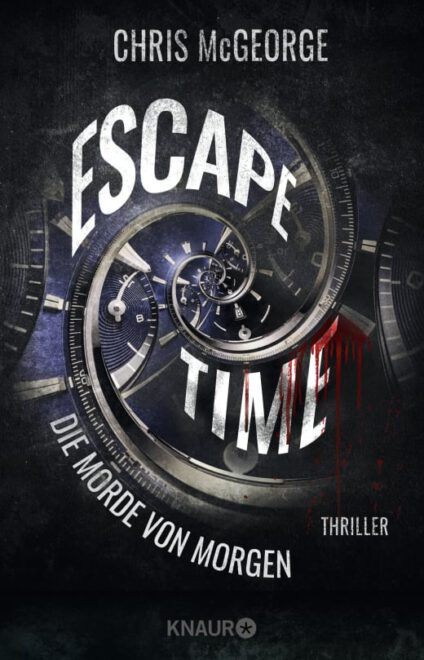 Escape Time: Die Morden von morgen  Cover des Romans