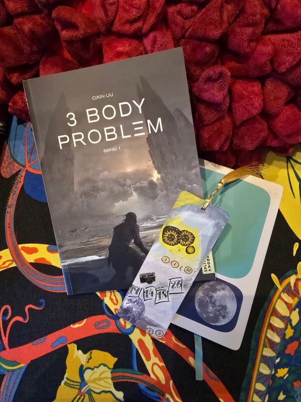 Comic, Lesezeichen und Notizbuch - 3 Body Problem Manhwa