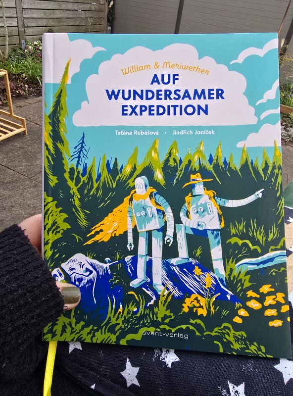 William & Meriweather auf wundersamer Expedition Comic von Reprodukt