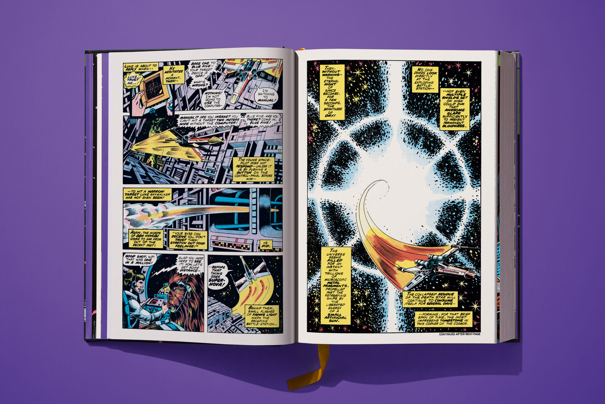 Leseprobe Star Wars Comics Library Vol. 1 - einzelne Comicseiten in Farbe